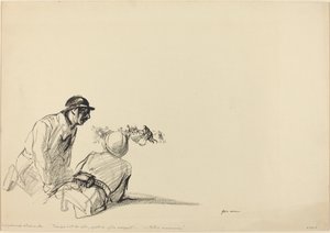 Německá záloha, c. 19141919. od Jean Louis Forain