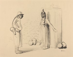 Skrývání Louise, c. 19141919. od Jean Louis Forain
