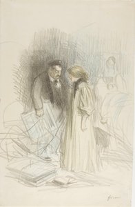 Neodvážím se je sundat... příliš by mu to ublížilo od Jean-Louis Forain