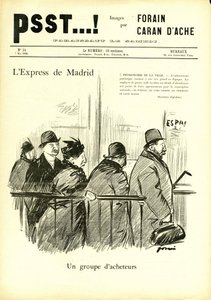 Ilustrace Jean-Louis Forain (1852-1931) v Psst...! od Jean Louis Forain
