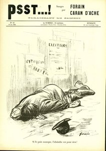 Ilustrace v Psst...! od Jean Louis Forain