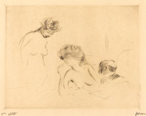 V soukromém pokoji (třetí deska) od Jean Louis Forain