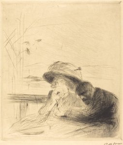 Je konec! (velký talíř) od Jean Louis Forain