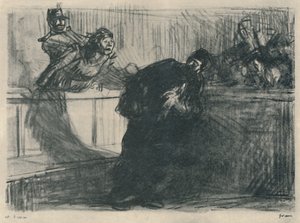 Inveighed Lawyer, 1919 od Jean Louis Forain