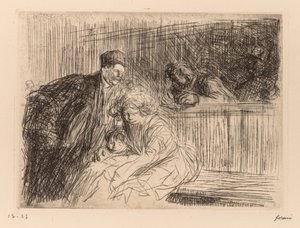 Právník mluví předem od Jean Louis Forain