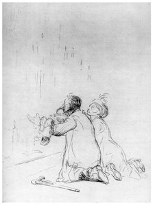 LImploration a la Grotte, c1870-1930 1924 od Jean Louis Forain