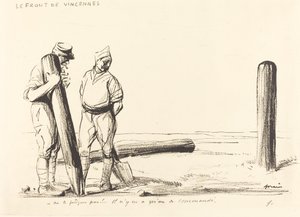 Přední část Vincennes od Jean Louis Forain