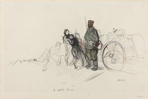 Boche fold, c. 19141919. od Jean Louis Forain