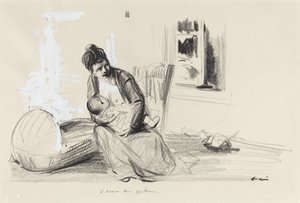 Hodina gothasů od Jean Louis Forain