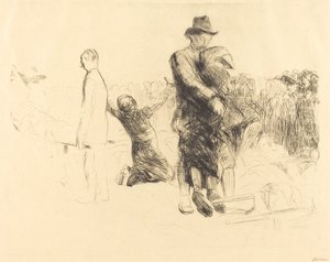 Lurdy, Transport ochrnutých od Jean Louis Forain