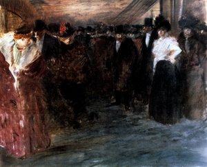 Hudební síň, 1895-1896 od Jean Louis Forain