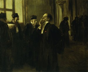 Scéna palácové chodby; Scéna z chodby v paláci, c.1905 od Jean Louis Forain
