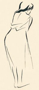 Study in Line, c1898 od Jean Louis Forain