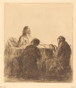 Lámání chleba od Jean Louis Forain