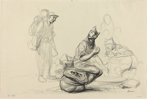 Kuchaři, c. 19141919. od Jean Louis Forain