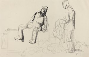 Ekonomické stažení, c. 19141919. od Jean Louis Forain
