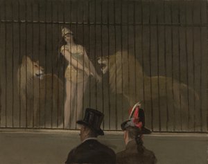 Krotitel lvů od Jean Louis Forain