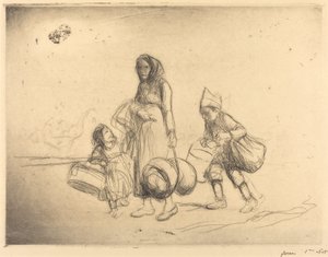 Návrat domů od Jean Louis Forain