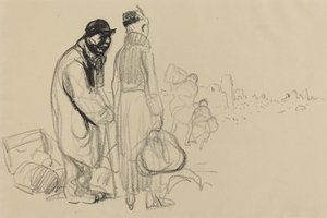 Návrat, c. 19141919. od Jean Louis Forain