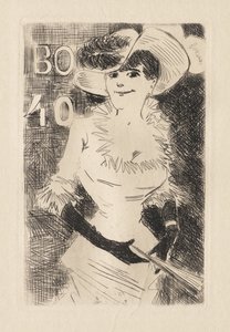 Chodec od Jean Louis Forain