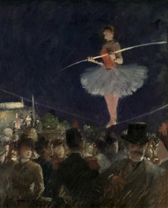 Provazový chodec, kolem roku 1885 od Jean Louis Forain