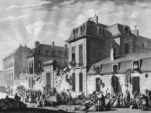 Francouzská revoluce: vyplenění hotelu de Castries, rue de Varenne v 7. pařížském obvodu