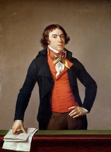 Bertrand Barere de Vieuzac (1755-1841) s rozsudkem Ludvíka XVI. (1754-93) 4. ledna 1793