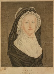 Marie Antoinetta v Conciergerie jako vězeň, 1793 od Jean Louis Prieur