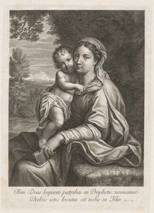 Madonna a dítě od Jean Louis Roullet