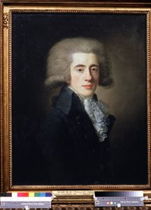 Portrét ruského vicekancléře Nikity Panina (1770-1837) (Portrét vicekancléře Nikity Panina). Obraz Jean Louis Voille (1744-po 1803). Olej na plátně, 73,1 x 57 cm