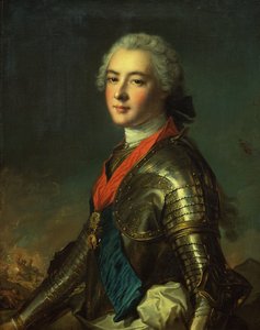 Portrét Louis Jean Marie de Bourbon, vévoda z Penthievre (olej na plátně) od Jean-Marc (studio of) Nattier