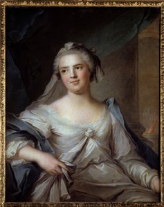 Portrét madame Henriette z Francie (1727-1752), dcera Ludvíka XV., na vestálském obraze Jeana Marca (Jean-Marc) Nattiera (1685-1766) od Jean Marc Nattier