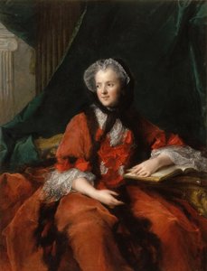 Portrét Marie Leszczynské, královny Francie 1703-1768 od Jean Marc Nattier