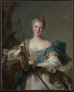 Portrét ženy jako Diana, 1752.