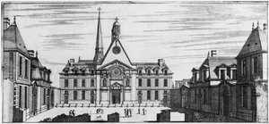 Pohled na Hopital des Incurables