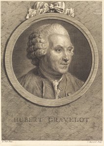 Hubert Gravelot od Jean Massard after Maurice Quentin de La Tour