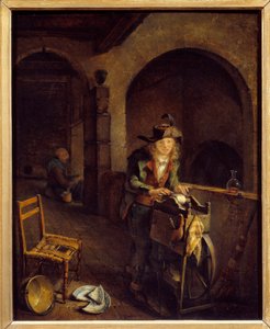 Malý mlýnek Obraz Jean Michel Grobon (1770-1853) 1794 Lyon, Muzeum výtvarných umění
