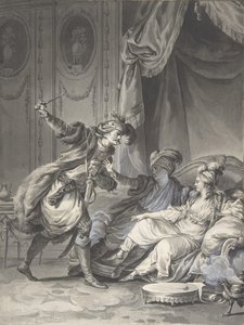 Jak tam byli, přijíždí strýc, ca. 1778.