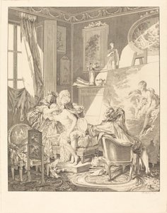 Poctivý model od Jean Michel Moreau after Pierre Antoine Baudouin