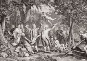 Mirabeau (Honore Gabriel Riqueti, hrabě z Mirabeau od Jean Michel the Younger Moreau