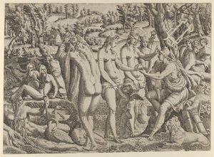 Soud v Paříži, 1535-55. od Jean Mignon