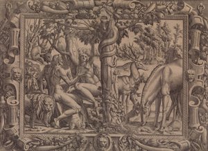 Pokušení Evy, 1535-55.