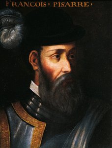 Portrét Francisca Pizarra (Trujillo, Španělsko od Jean Monier or Mosnier