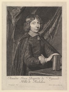 Amador Jean-Baptiste de Vignerod, abbé de Richelieu. od Jean Morin