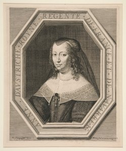 Anna Rakouská (1601–1666) od Jean Morin