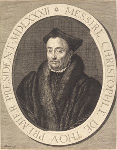 Kryštof de Thou od Jean Morin
