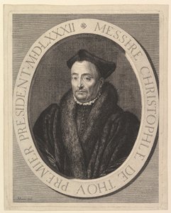 Christophe de Thou, první prezident v parlamentu.