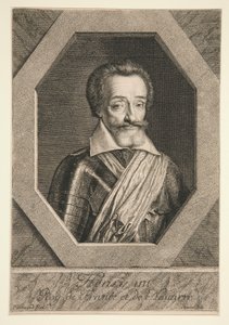 Jindřich IV., král Francie od Jean Morin