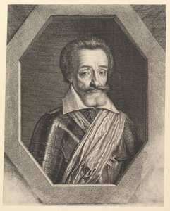 Jindřich IV., král Francie. od Jean Morin