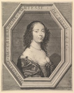 Honorine de Grimberghe, hraběnka z Hrbáče. od Jean Morin